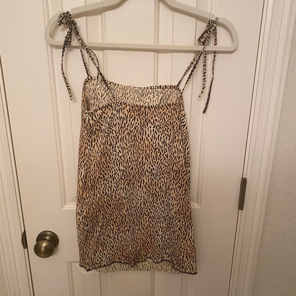 Motel Rocks Mini Tiger Dress - Picture 3 of 4